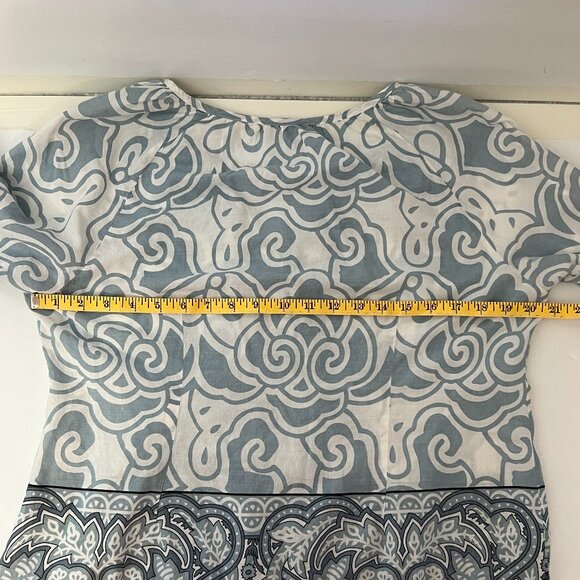 Soft Surroundings cotton tunic with ¾ sleeves women’s size M - Picture 6 of 6